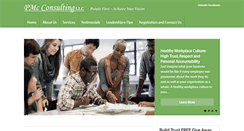 Desktop Screenshot of pmcconsulting.net